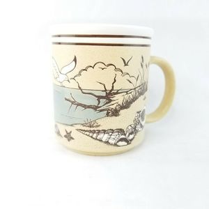 Ceramic Coffee Mug Seagull Lighthouse